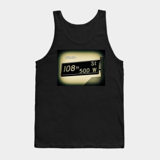 108th Street, Los Angeles, California by Mistah Wilson Tank Top